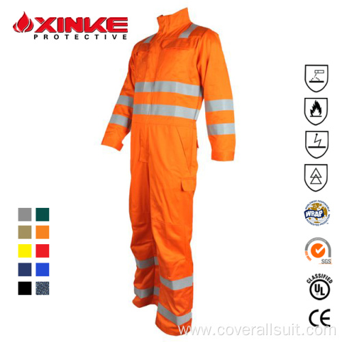 wholesale cotton nylon coverall for oil and gas